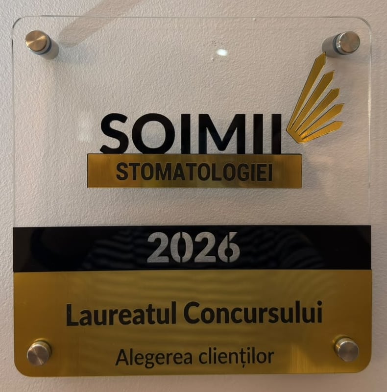 Placa Șoimii Stomatologiei 2026, Laureatul Concursului, Alegerea clienților, din clinica S Dent